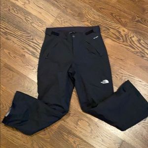 Girls Black The North Face Snow Pant size L 14/16